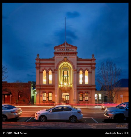 Photo: Neil Burton – Armidale Town Hall
